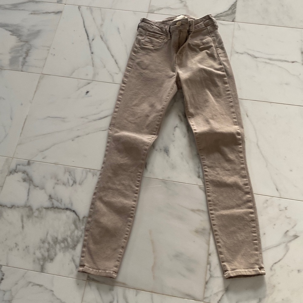 Skinny L’AGENCE jean in taupe